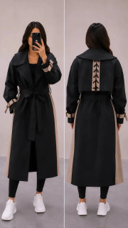 بارانی بلند زنانه ضدآب آستردار | بارانی شیک و کاربردی پاییزی بارانی کوتاه زنانه با طراحی شیک و کاربردی، گزینهای مناسب برای روزهای بارانی و خنک پاییز است. این مدل دارای پارچه ضدآب و آستر داخلی بوده و در کنار محافظت در برابر رطوبت، راحتی مناسبی برای استفاده روزمره فراهم میکند. قد کوتاه و طراحی اسپرت بارانی، امکان ست کردن آن با انواع شلوار جین، پارچهای و اسپرت را فراهم میکند و برای استفاده روزمره، خرید، پیادهروی و استایلهای کژوال انتخابی جذاب است. ویژگیها: پارچه ضدآب دارای آستر داخلی قد کوتاه و خوشفرم مناسب روزهای خنک و بارانی طراحی شیک و اسپرت مناسب پاییز و استفاده روزمره قابل ست با انواع شلوار و کفش